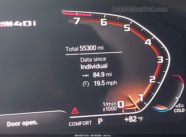 5UXTY9C00L9D30552 2020 BMW X3 White Вид задніх сидінь