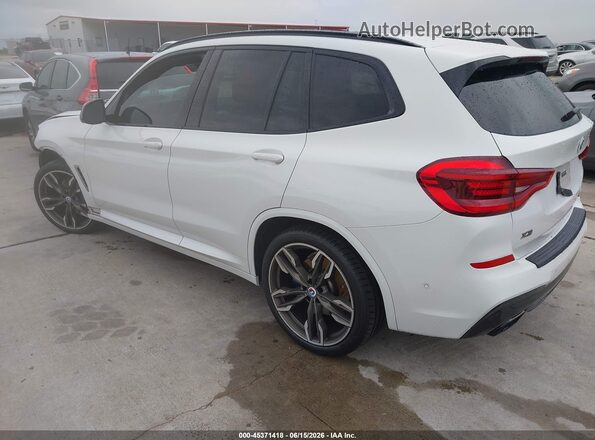 5UXTY9C00L9D30552 2020 BMW X3 White Задня ліва чверть