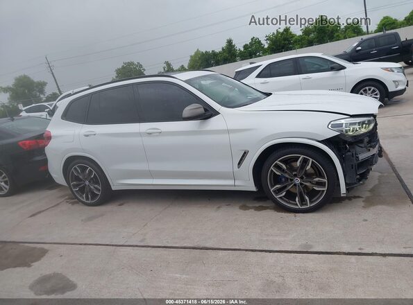 5UXTY9C00L9D30552 2020 BMW X3 White Вид задньої частини салону