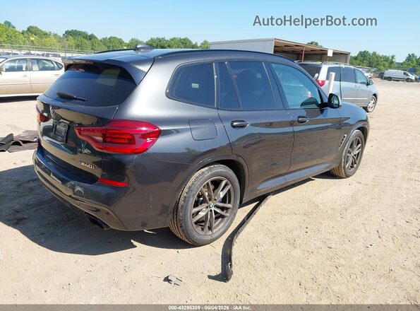 5UXTY9C04L9C16229 2020 BMW X3 Black Rear right