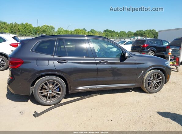 5UXTY9C04L9C16229 2020 BMW X3 Black Rear interior view