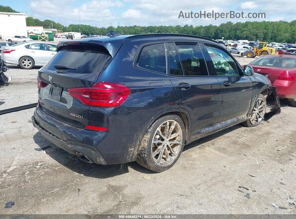 5UXTY9C04M9F40086 2021 BMW X3 Black Tył prawy