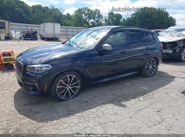 5UXTY9C04M9F40086 2021 BMW X3 Black Przód lewy