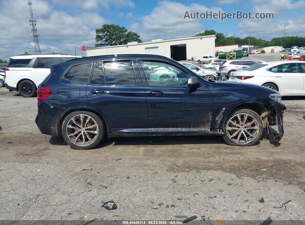 5UXTY9C04M9F40086 2021 BMW X3 Black Widok wnętrza z tyłu