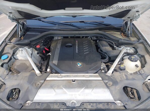 5UXTY9C07L9C03801 2020 BMW X3 White Հետևի տեսք