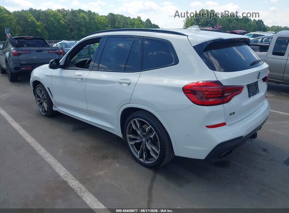 5UXTY9C07L9C03801 2020 BMW X3 White Հետևի ձախ