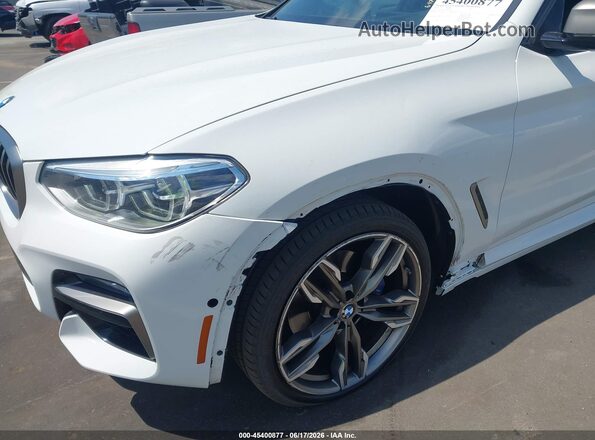 5UXTY9C07L9C03801 2020 BMW X3 White Դիմացի տեսք