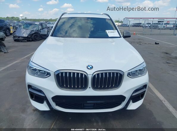 5UXTY9C07L9C03801 2020 BMW X3 White Սարքավորումների վահանակի տեսք