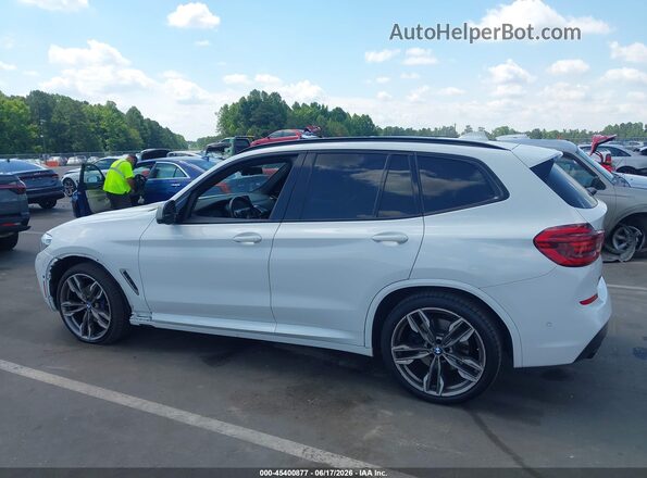 5UXTY9C07L9C03801 2020 BMW X3 White Սալոնի 360 աստիճան տեսք