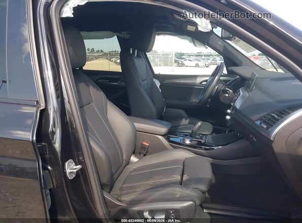 5UXTY9C08M9D81749 2021 BMW X3 Black 