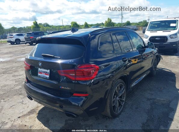 5UXTY9C08M9D92234 2021 BMW X3 Black Задня права чверть
