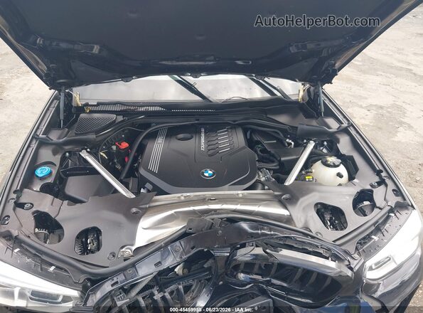 5UXTY9C08M9D92234 2021 BMW X3 Black Вид ззаду