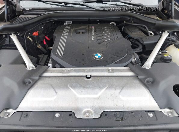 5UXTY9C0XLLE60096 2020 BMW X3 Black Հետևի տեսք
