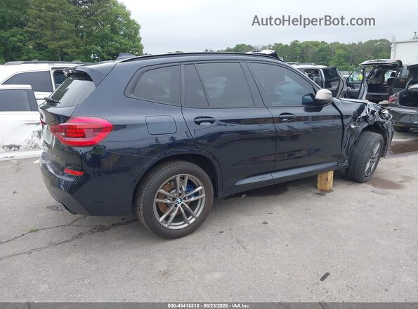 5UXTY9C0XLLE60096 2020 BMW X3 Black Սալոնի հետևի տեսք