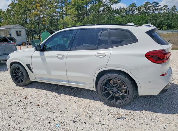 5UXTY9C0XLLE60289 2020 BMW X3 White Հետևի ձախ