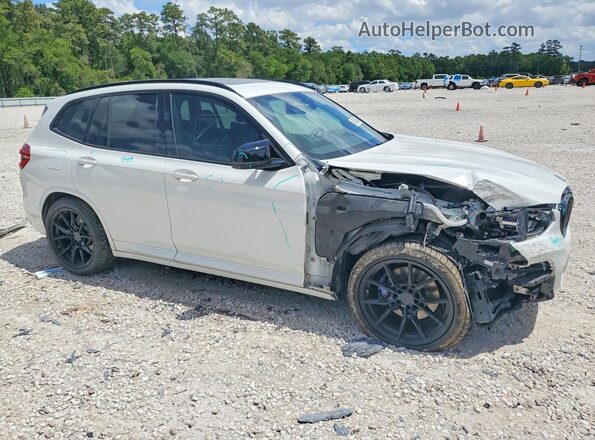 5UXTY9C0XLLE60289 2020 BMW X3 White Առջևի աջ