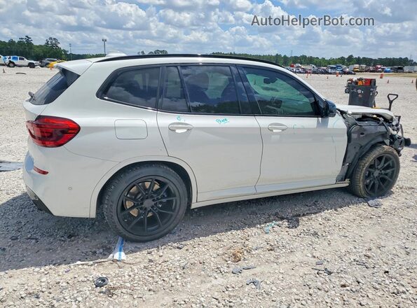 5UXTY9C0XLLE60289 2020 BMW X3 White Հետևի աջ