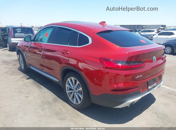 5UXUJ3C50KLG51901 2019 BMW X4 Red Rear left