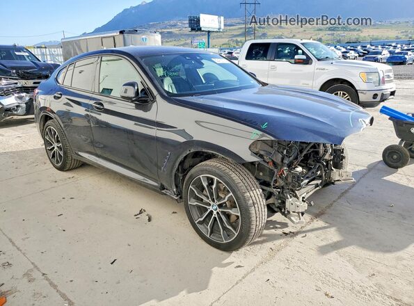5UXUJ3C50KLG54524 2019 BMW X4 Gray Передня права чверть