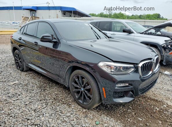 5UXUJ3C54KLG55255 2019 BMW X4 Black Front right