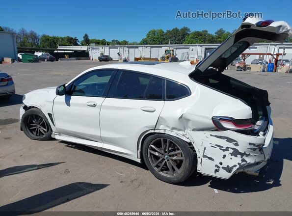 5UXUJ3C56KLG53054 2019 BMW X4 White Հետևի ձախ