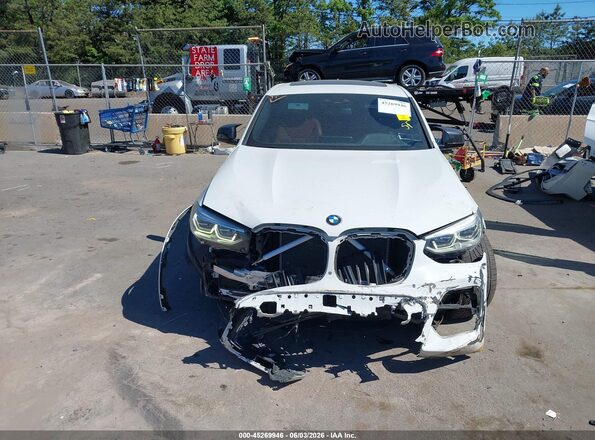 5UXUJ3C56KLG53054 2019 BMW X4 White Սարքավորումների վահանակի տեսք