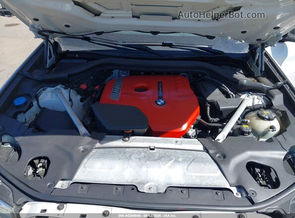 5UXUJ3C56KLG53054 2019 BMW X4 White Հետևի տեսք