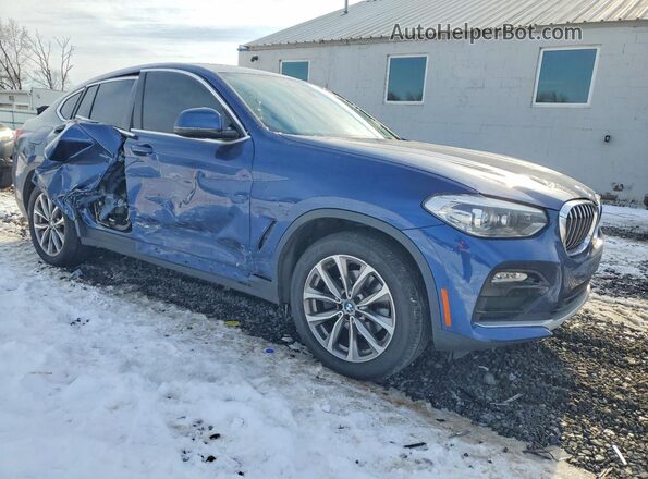 5UXUJ3C59KLG57275 2019 BMW X4 Blue 