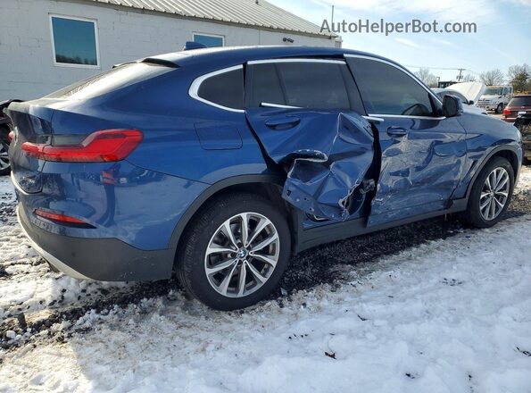 5UXUJ3C59KLG57275 2019 BMW X4 Blue 