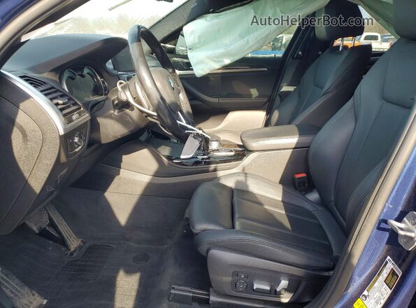 5UXUJ3C59KLG57275 2019 BMW X4 Blue 