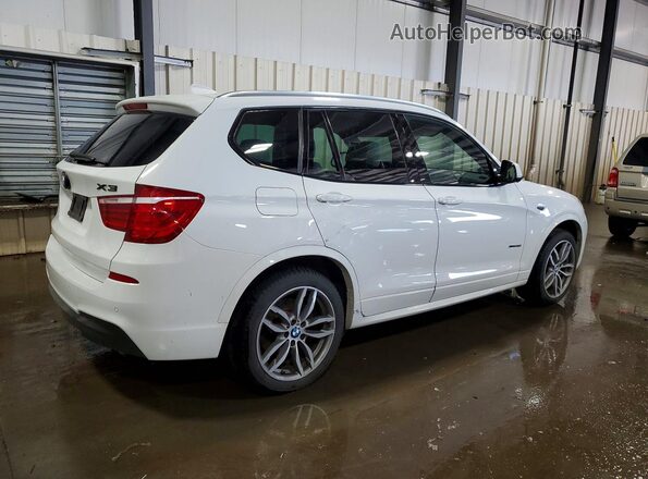 5UXWX7C3XH0U44176 2017 BMW X3 White Rear right