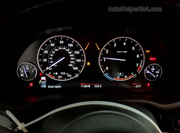 5UXWX7C3XH0U44176 2017 BMW X3 White Instrument cluster view