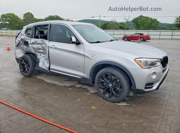5UXWX7C50G0S15358 2016 BMW X3 Silver Front right