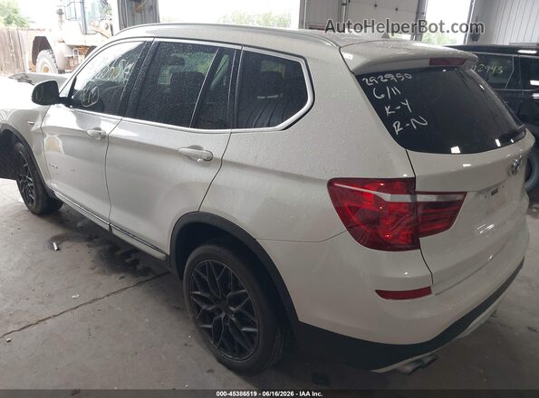 5UXWX7C51G0R16801 2016 BMW X3 White უკანა მარცხენა