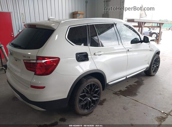 5UXWX7C51G0R16801 2016 BMW X3 White უკანა მარჯვენა