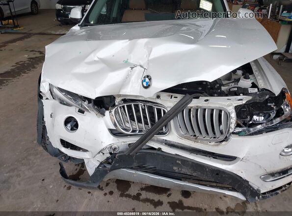 5UXWX7C51G0R16801 2016 BMW X3 White წინა ხედი