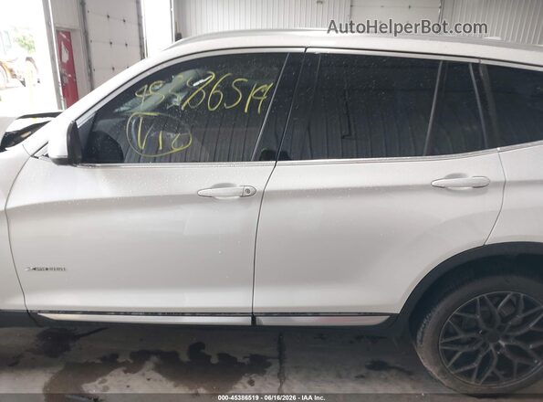5UXWX7C51G0R16801 2016 BMW X3 White სალონის 360-გრადუსიანი ხედი