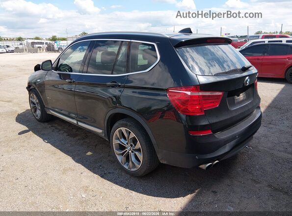 5UXWX7C52G0S17631 2016 BMW X3 Black Tył lewy