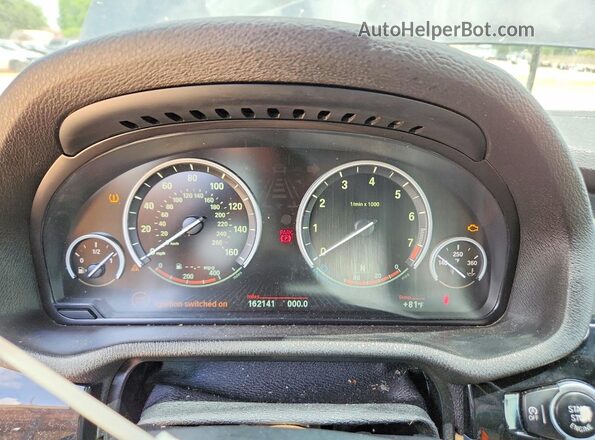 5UXWX7C54G0R17862 2016 BMW X3 Black Instrument cluster view
