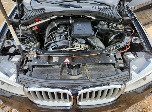 5UXWX7C54G0R17862 2016 BMW X3 Black Engine compartment view