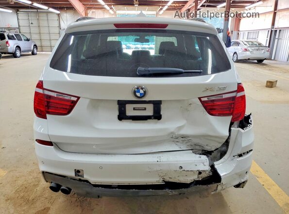 5UXWX7C55H0S18175 2017 BMW X3 White Vista trasera