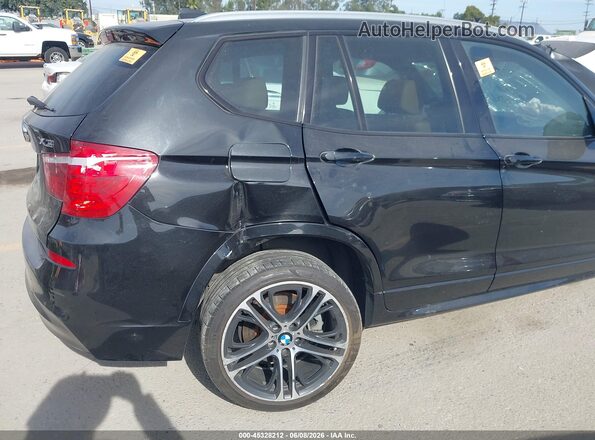 5UXWX7C5XH0U42316 2017 BMW X3 Black სალონის 360-გრადუსიანი ხედი