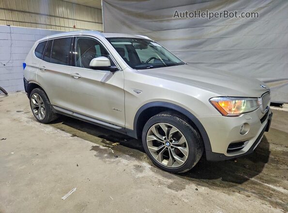 5UXWX9C30H0T19005 2017 BMW X3 Silver Front right