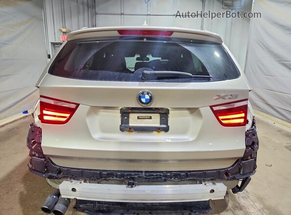 5UXWX9C30H0T19005 2017 BMW X3 Silver Rear view