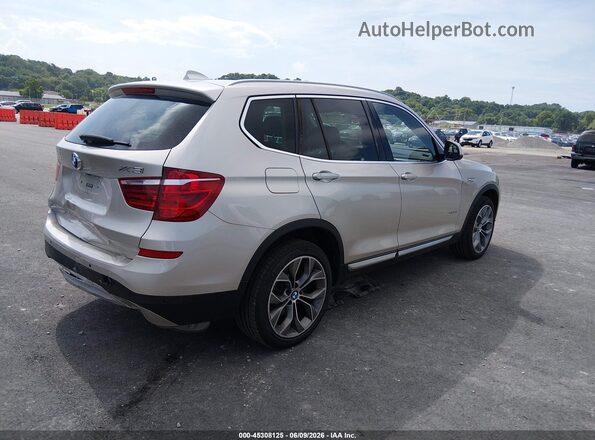 5UXWX9C30H0T21529 2017 BMW X3 Gold Задня права чверть
