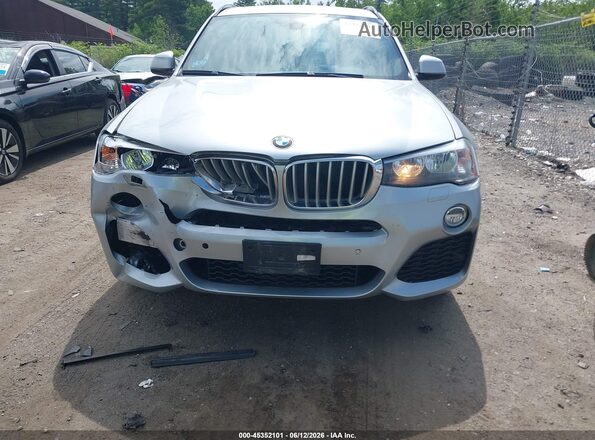 5UXWX9C32H0T20866 2017 BMW X3 Silver Widok zestawu wskaźników