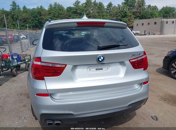 5UXWX9C32H0T20866 2017 BMW X3 Silver 