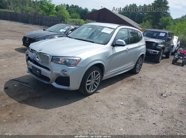 5UXWX9C32H0T20866 2017 BMW X3 Silver Widok wnętrza 360 stopni