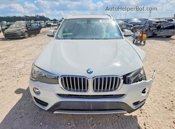 5UXWX9C32H0T20883 2017 BMW X3 White Դիմացի տեսք