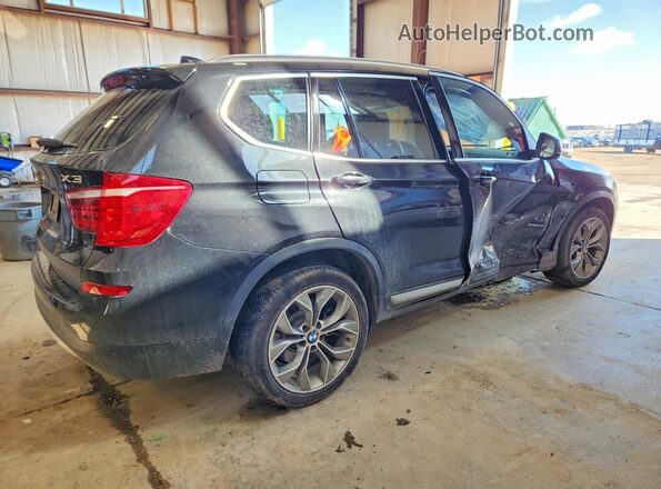 5UXWX9C33H0T24229 2017 BMW X3 Черный 